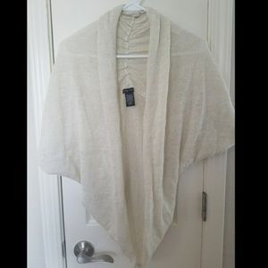 NY&Co. Glitter Cream Sweater Shrug